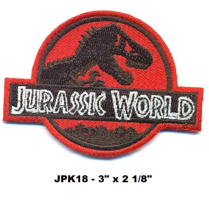 JURASSIC WORLD RED PATCH - JPK18