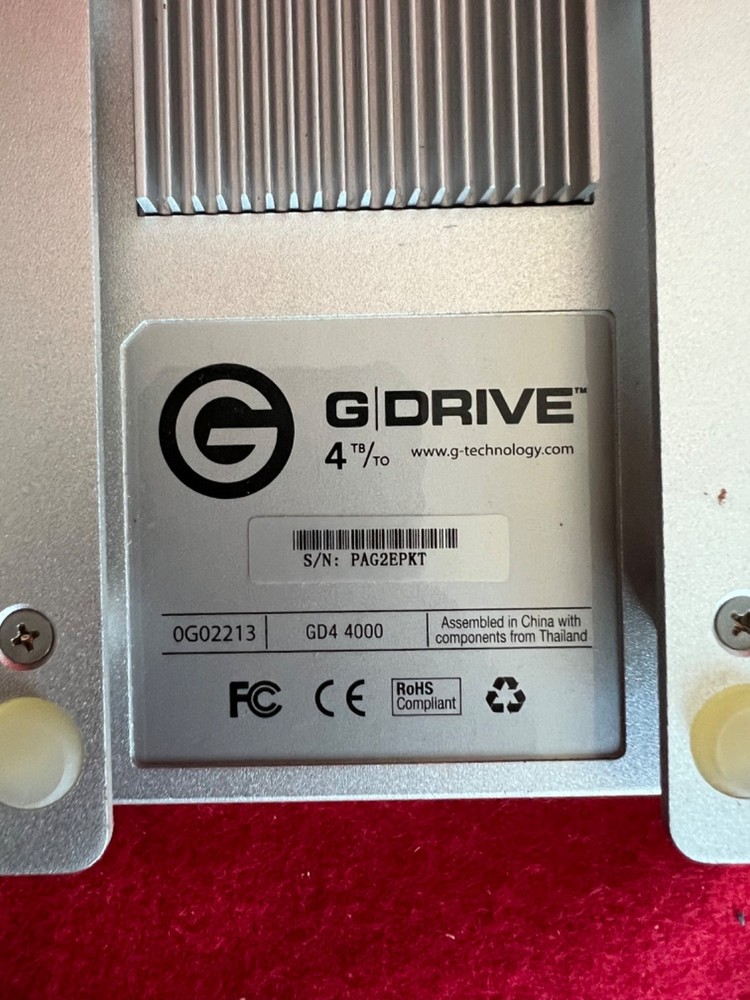 G-Technology G-Raid 4TB - Hard Drive
