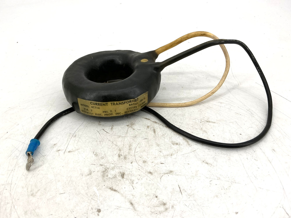 Midwest Electric 4CT14 Current Transformers 2-Wire Ratio 400/5 Cycles 25-400 2VA
