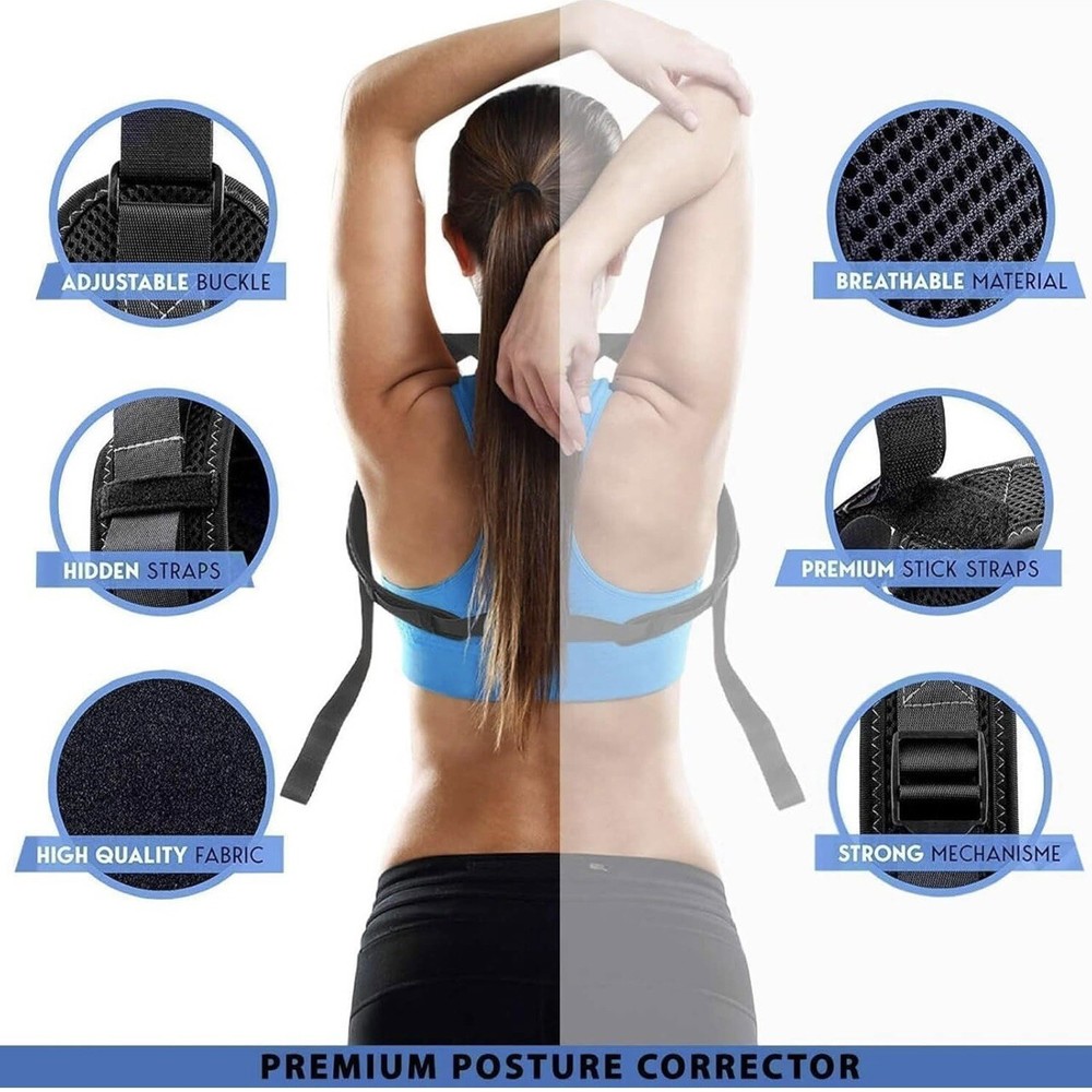 Brayfit Posture Corrector UNISEX Cures posture & back pain