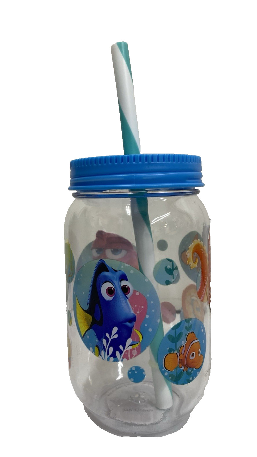 Finding Dory Finding Nemo Zak Designs 19 oz. Toddler Mason Jar Style Cup