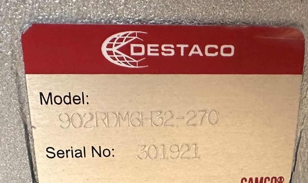 DESTACO 6 STATION INDEXING TABLE