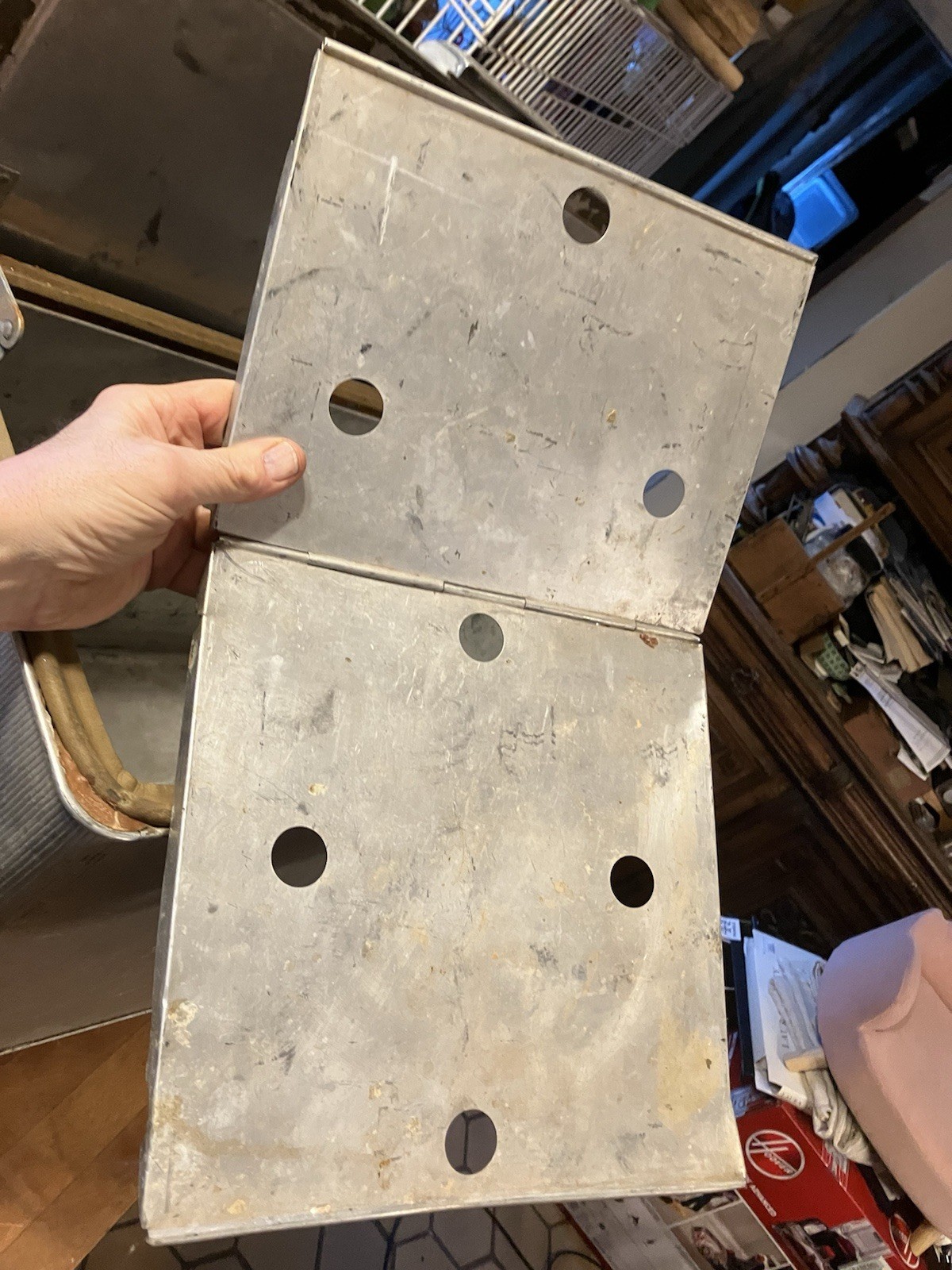 J.C. Higgins Aluminum Cooler Camping Ice Chest Vintage 1950's MCM Sears Roebuck