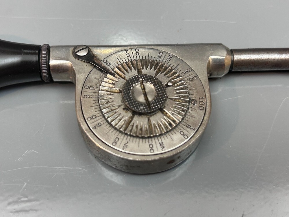 Vintage LS Starrett Co. Speed Indicator Athol Mass USA Missing Points