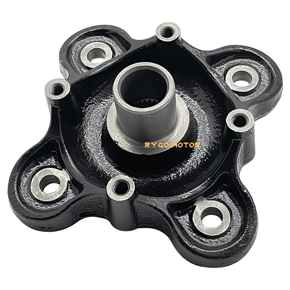 Rear Wheel Hub Bearing Studs Brake Rotor Kit for Polaris Ranger 900 1000 XP Crew