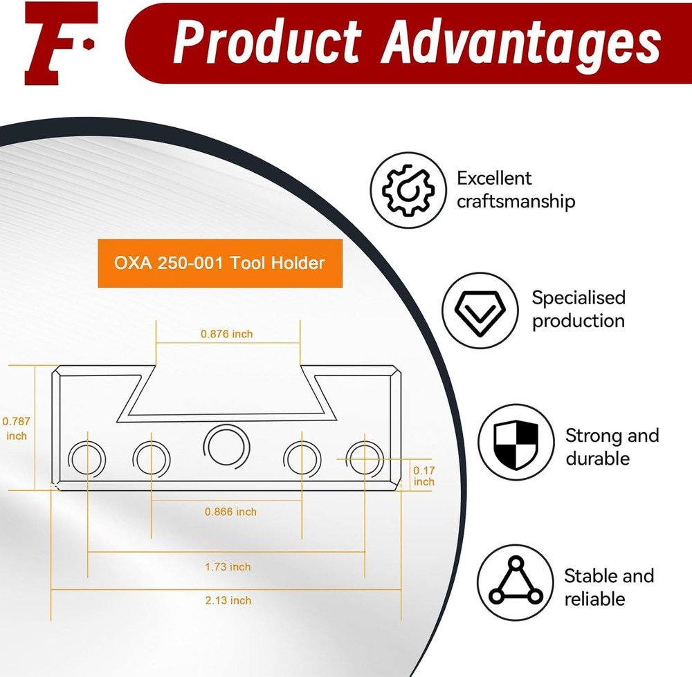 OXA Quick Change Lathe Tool Post Holder 250-001 - Precision Engineering