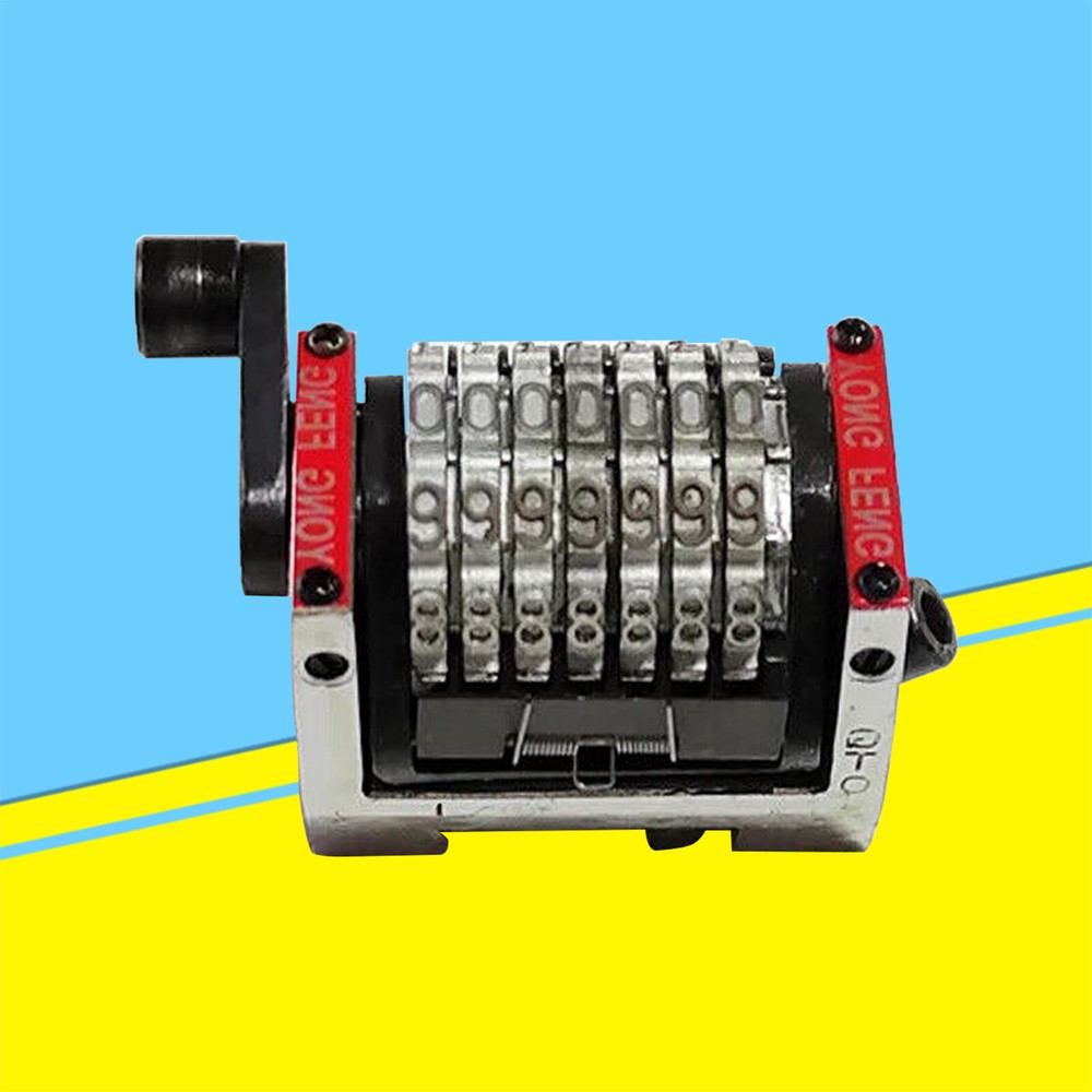 For Printing Machine GTO 7 Digits Numbering Machine Horizontal Backward