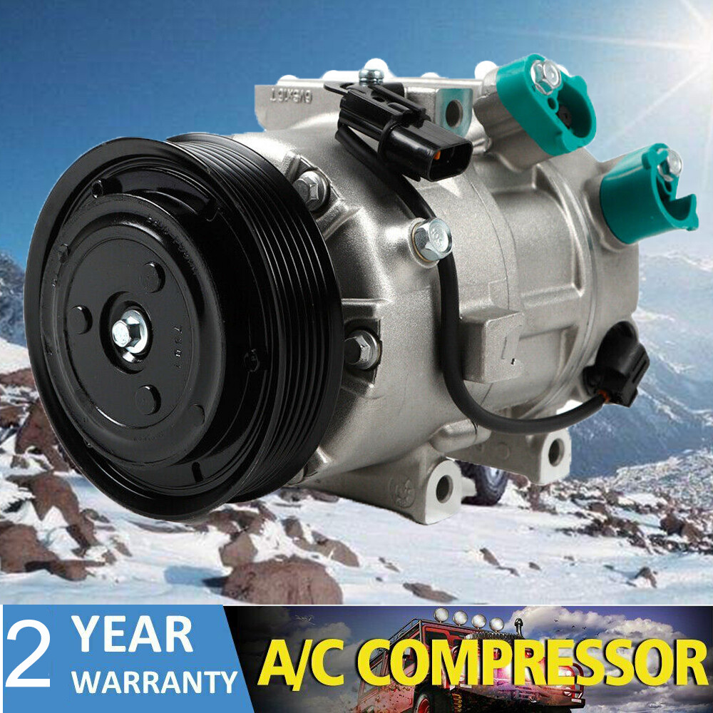A/C Compressor w/ Clutch For 2011-2014 Hyundai Sonata/ 2011 Kia Optima 2.0L 2.4L