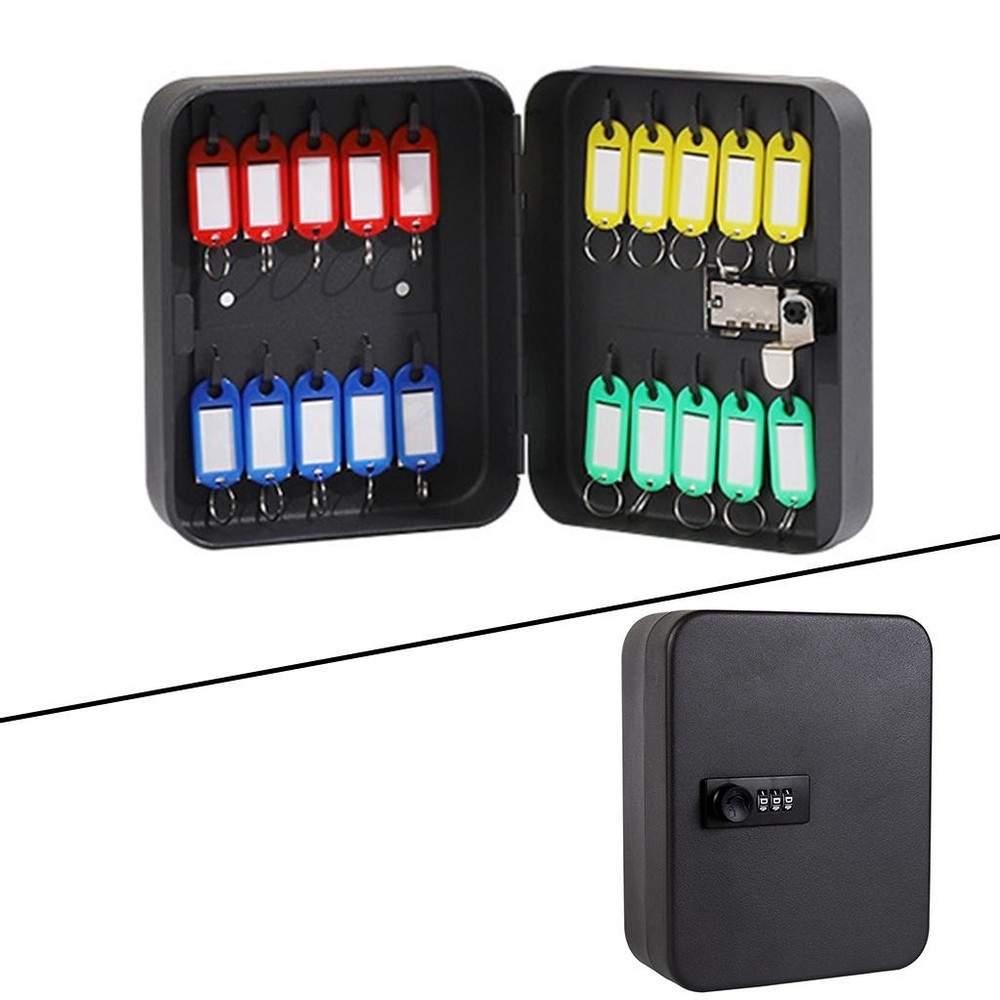 Iron Password Key Box Digital Code Lock Put 20pcs Keys