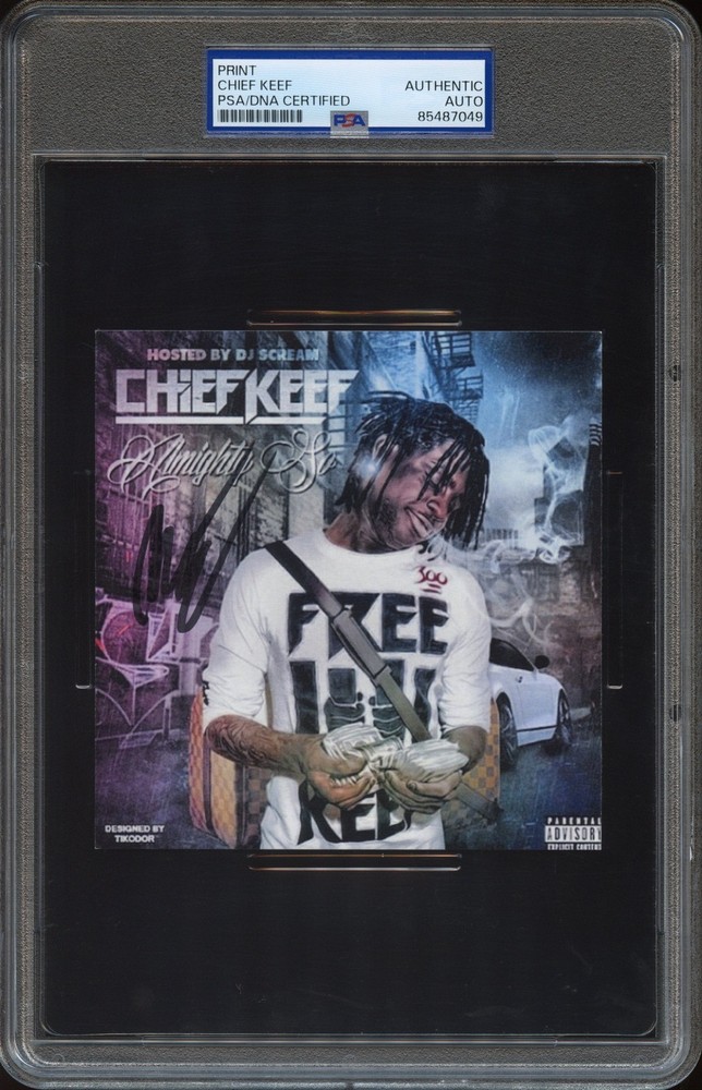 Chief Keef Signed Autographed CD Cover “Almighty So” PSA/DNA Authenticated