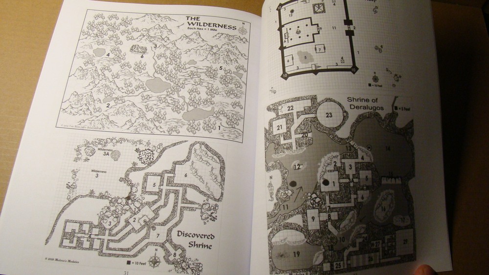 MODULE - TROLLBACK KEEP *NM 9.4* ADVANCED - DUNGEONS DRAGONS