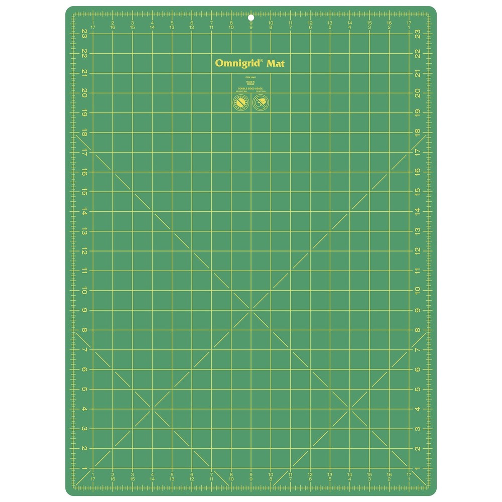24WG Gridded Mat, 18 x 24-Inch,green