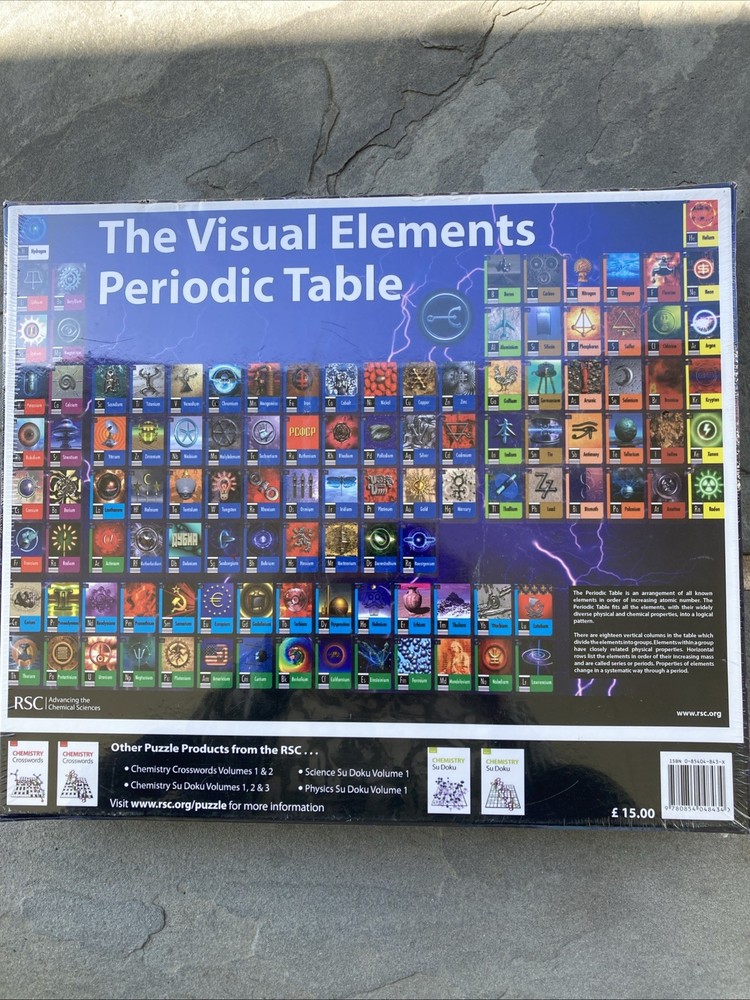 Visual Elements Jigsaw ~ 550 Pc ~ NEW/SEALED