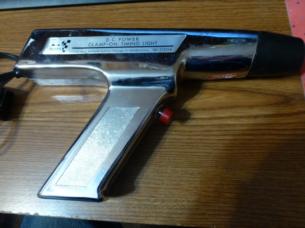 -Vintage- Sears DC Powered Inductive Timing Light Model # 161.21204
