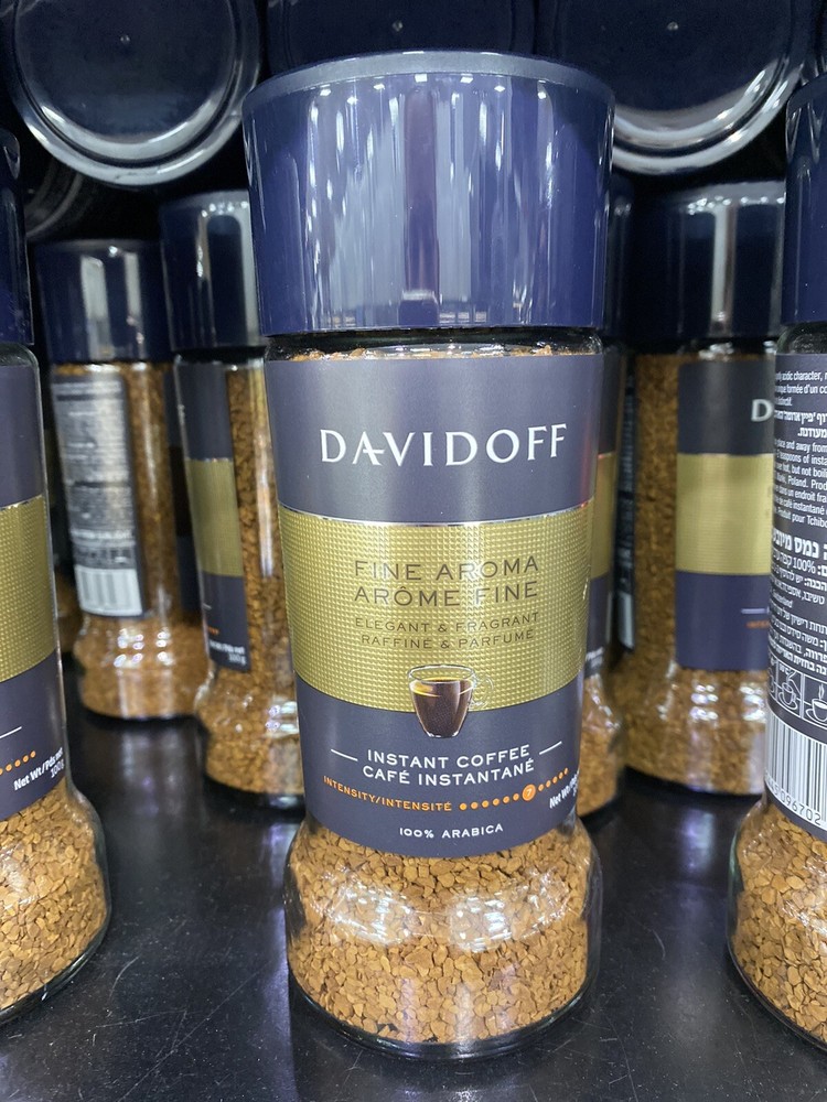 Lot 2 DAVIDOFF FINE AROMA INSTANT Coffee,100g Each