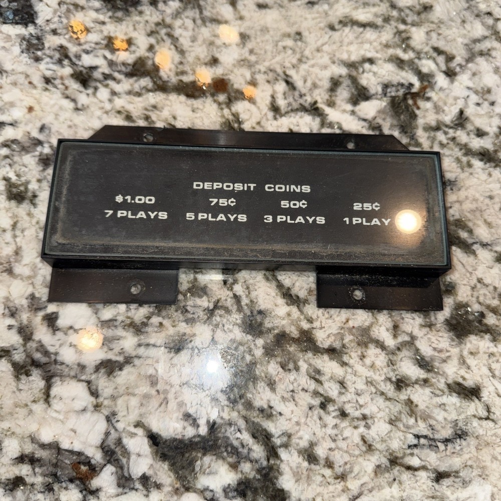 Rowe AMI R1-5 Coin LED Board Cover  No Electronics