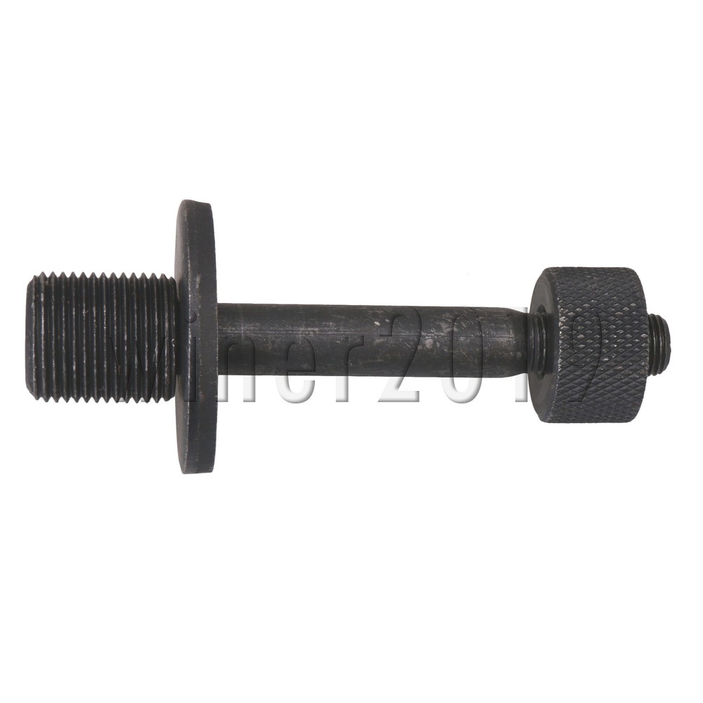 Iron Hydraulic Driver Draw Stud Knockout Punches Pull Rod with Lock Cap