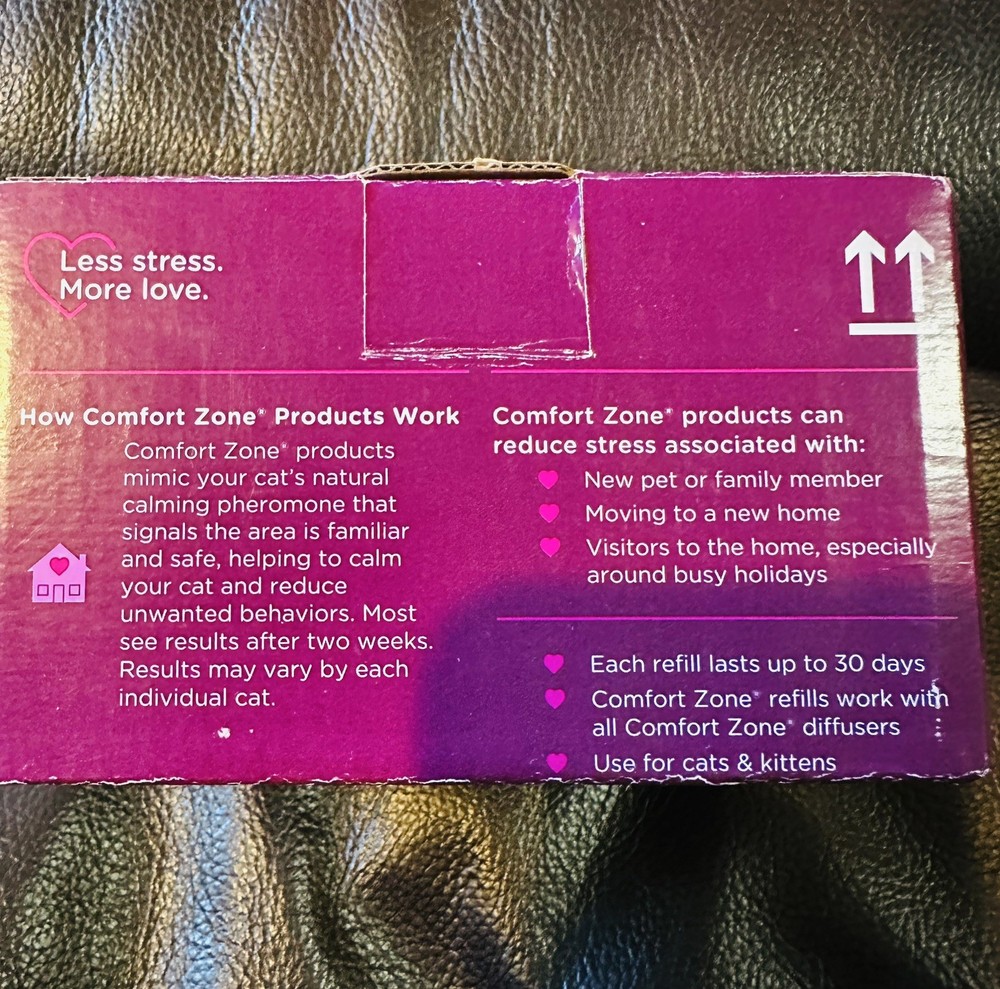 Comfort Zone Cat Calming Pheromone Diffuser - 100538643 (6 Pack)