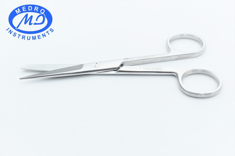 OR Dressing & Operating Scissors Sharp Blunt 5.5" Straight Surgical Instruments