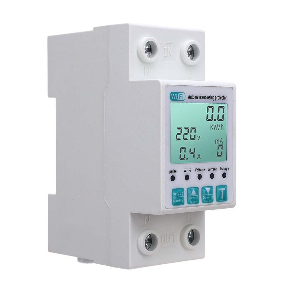Smart Energy Meter LCD Display Remote Control Timer For Home Use Trending