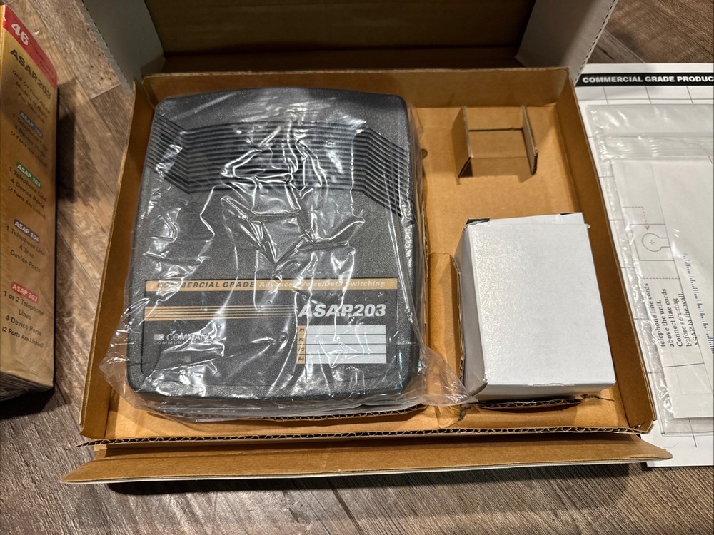 Command Communications ASAP203 Advanced Voice/ Data Switching Commercial Grade