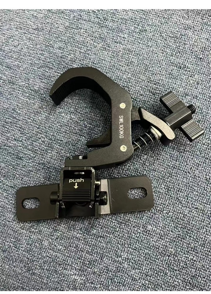 10pc Omega Stage Light hook Quick Installation Clamps 360 Folding Light Clamps