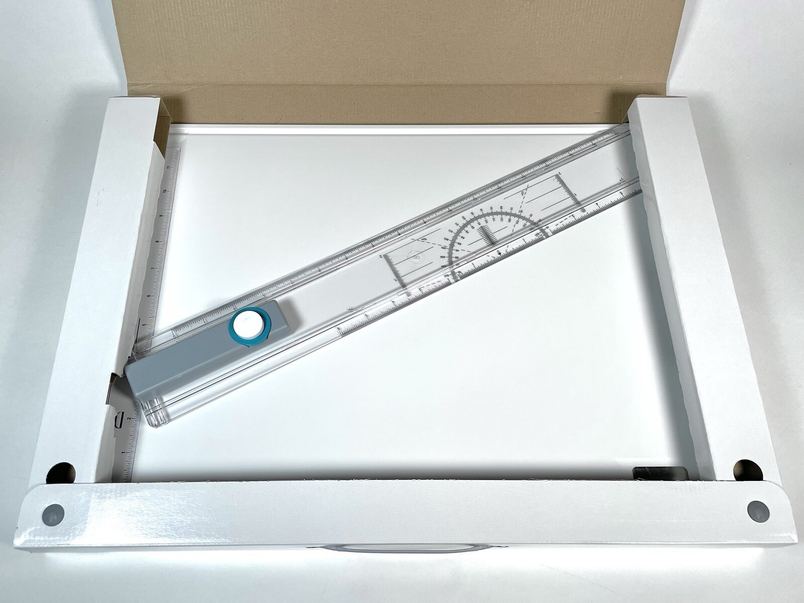 LINEX Portable Drawing Art Board Multi-Function Drafting Scale In Inches DBR3045