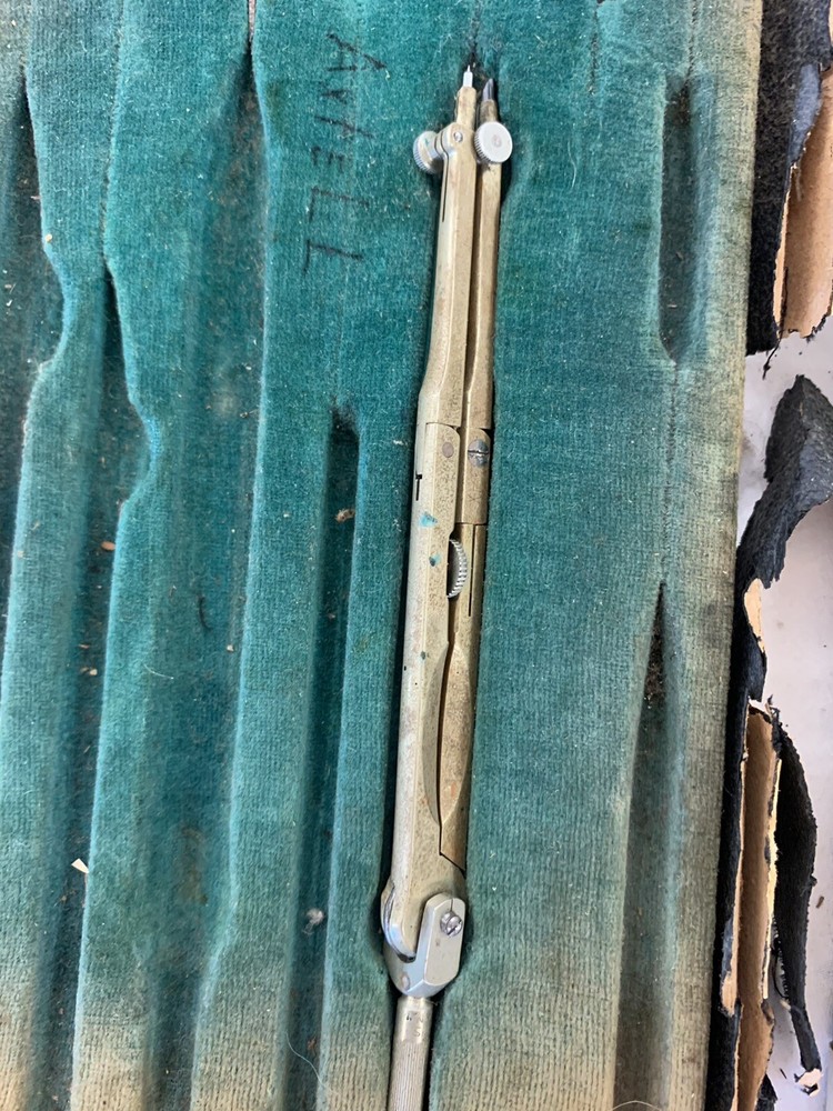 Vintage Drafting Tools ~ Engineering ~ Sears West Germany ~ AS FOUND ~ AS IS