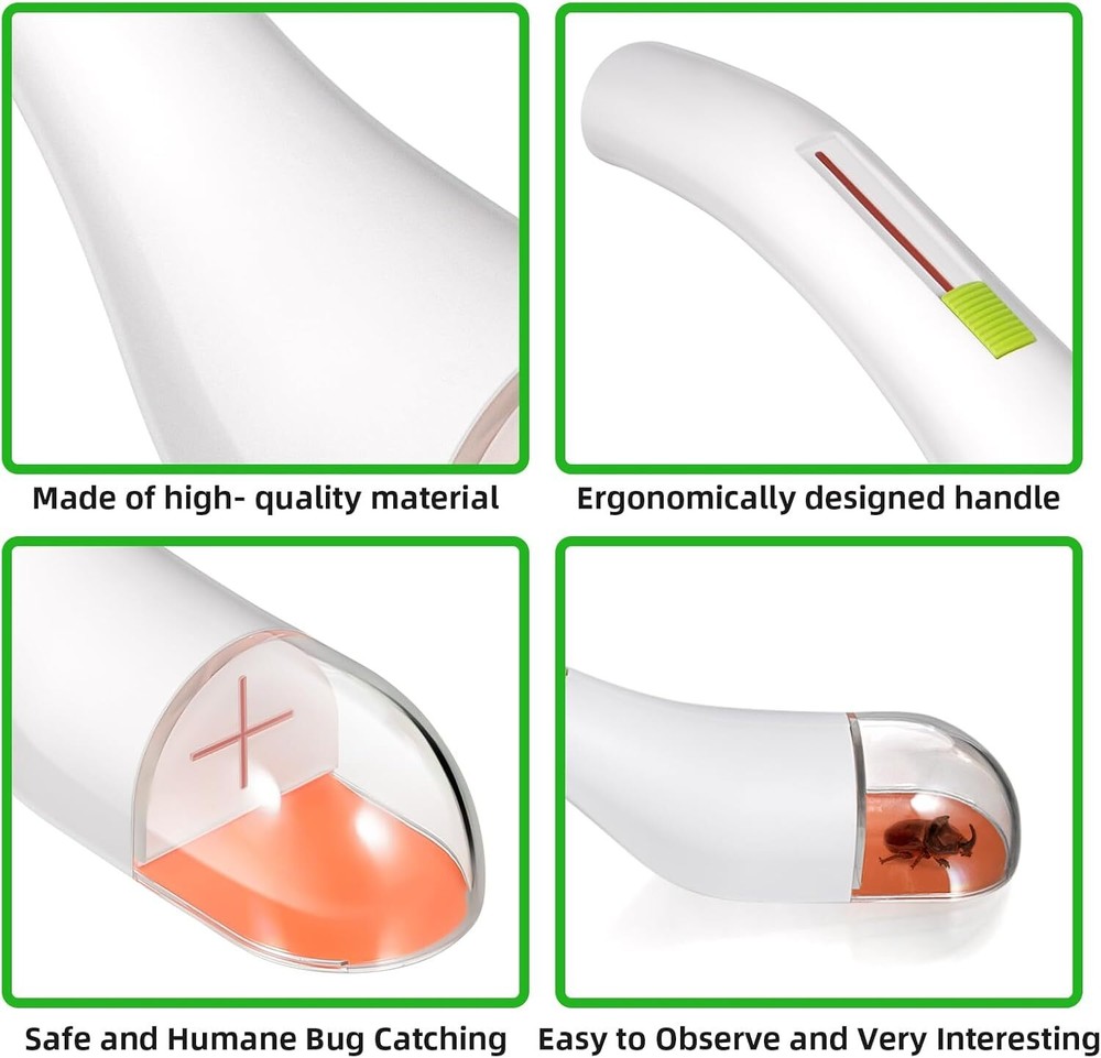 4 Pack Bug Catcher Tool – Humane Contactless Grabber