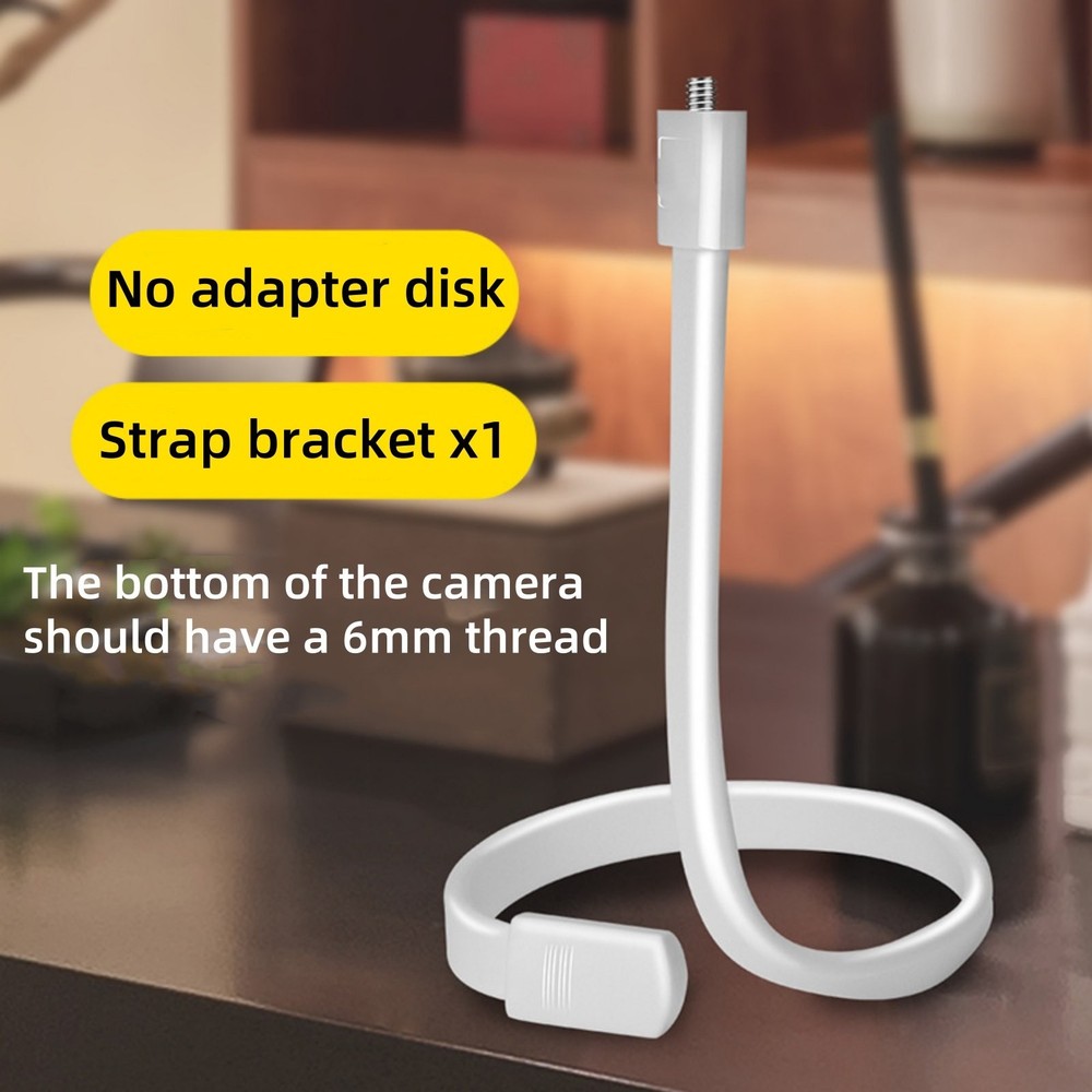 For Security Camera Flexible Twist Mounting Rubber Base Bracket Accessories