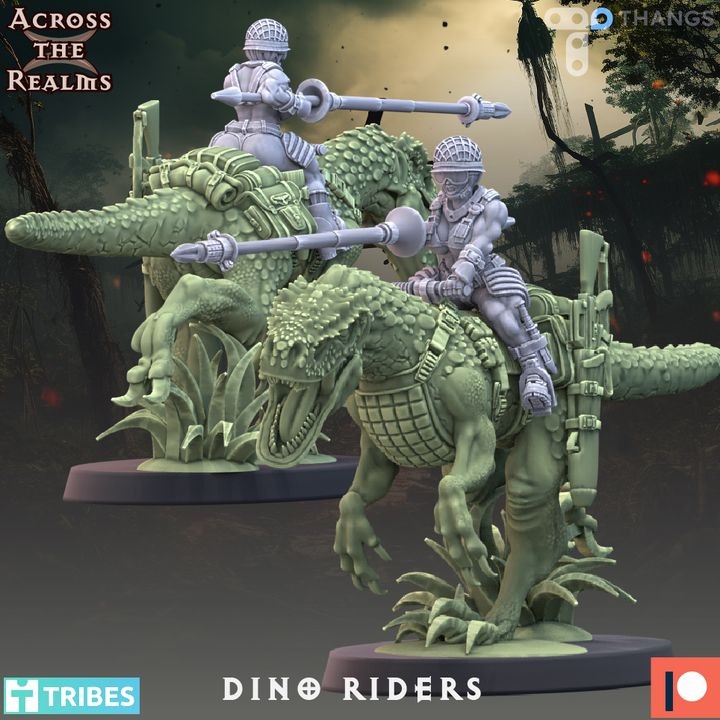JUNGLE FIGHTERS DINO RIDERS