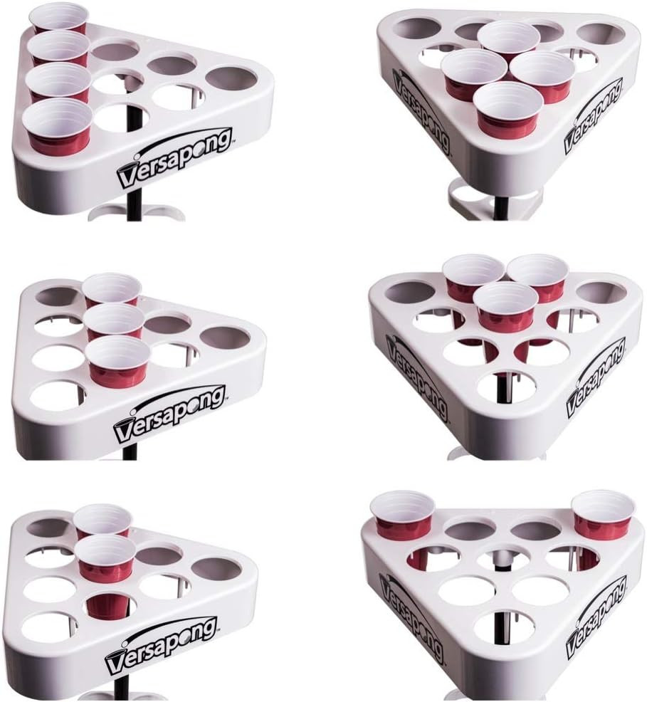 Portable Beer Pong Table/Tailgate Game with Backpack Carry Case and Balls