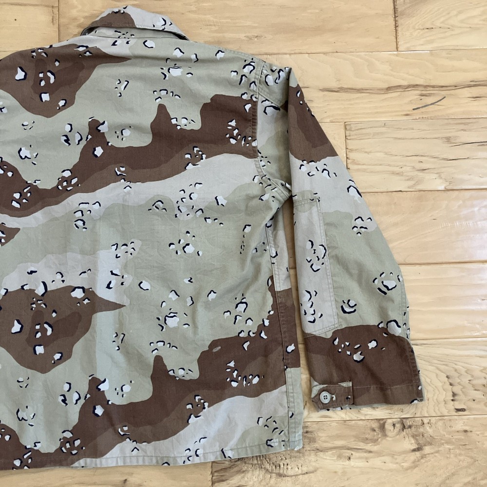 USGI 6 Color Desert / Chocolate Chip Uniform Jacket BDU - MEDIUM REGULAR