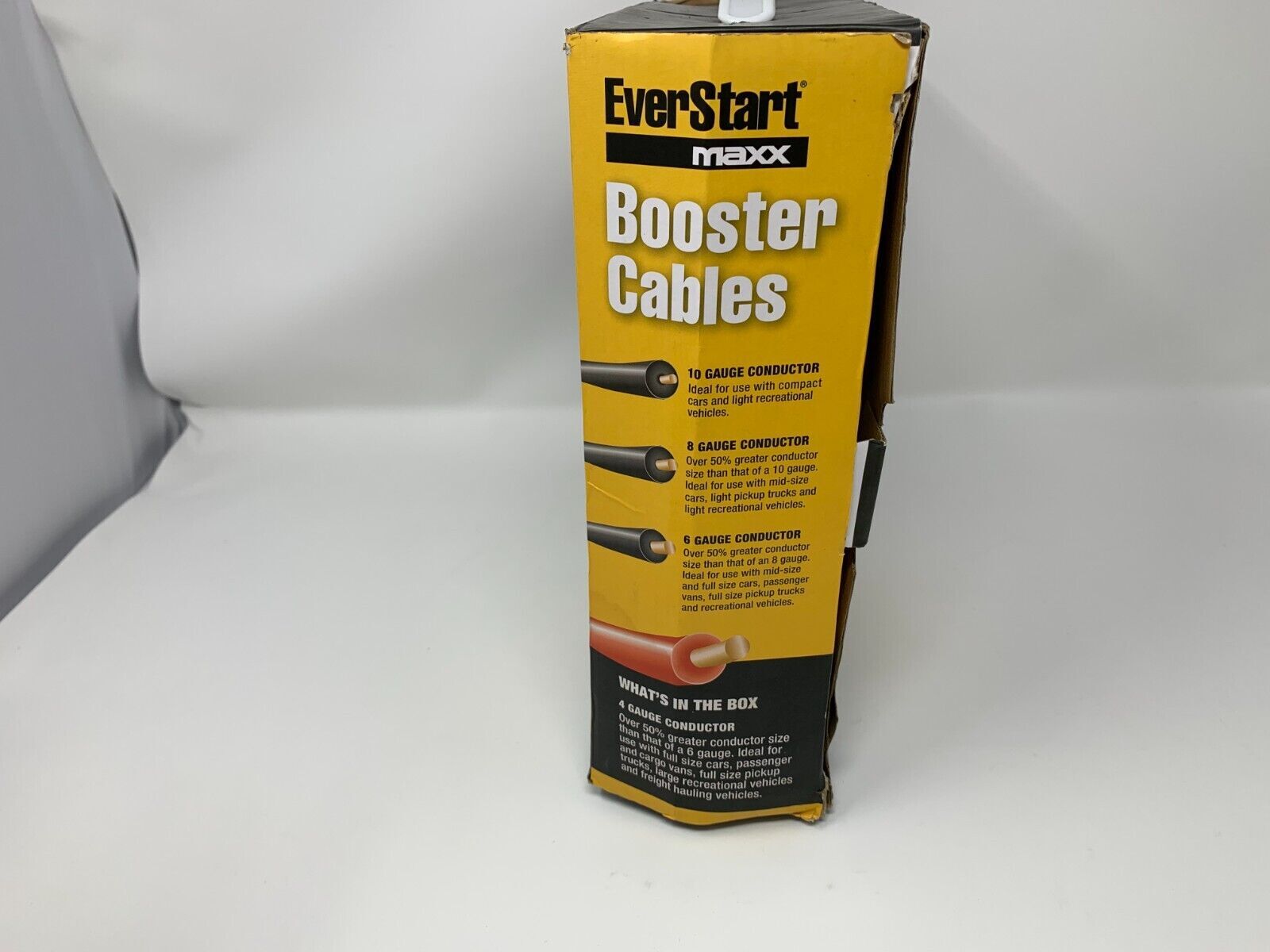 Everstart Maxx 20 Foot 4-Gauge Booster Jump Cables