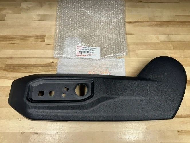 OEM TOYOTA TUNDRA 2023-25 DRIVER SEAT RECLINER COVER 71812-0C242-C0