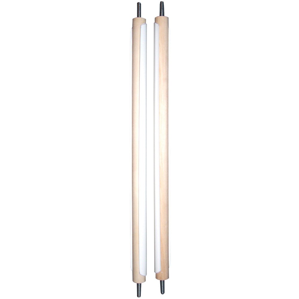 Handi Clamp Scroll Rods W/Clamps 18"