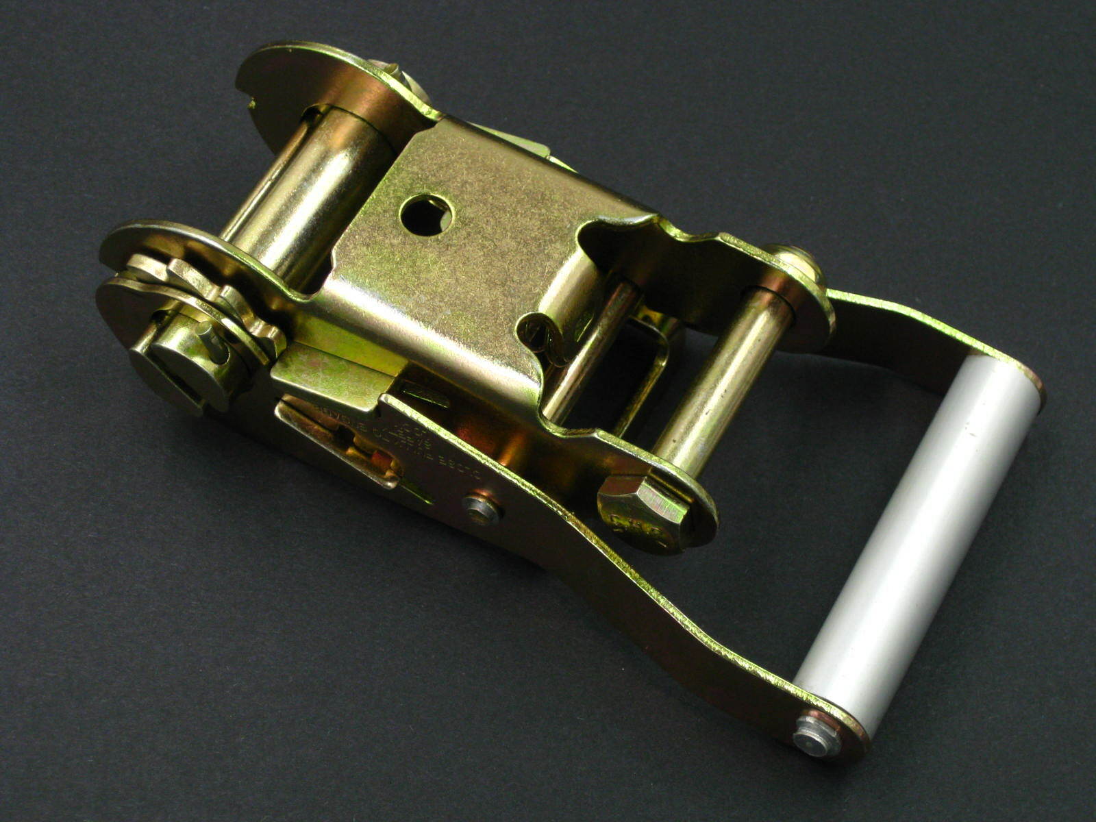 6pc RED Lasso Strap 2" Ratchet J Finger Hook Tow Truck Wheel Lift Tie Down Strap