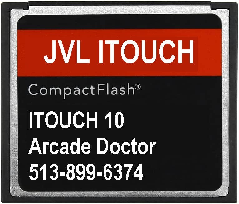 JVL ITouch 10 Replacement CF CompactFlash Card Eclipse Vortex Retro Touchscreen