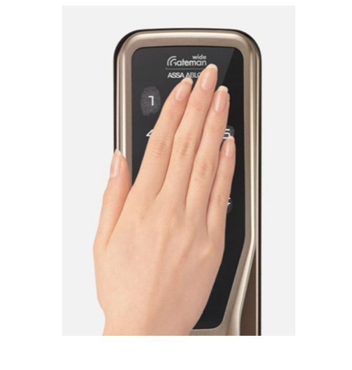 Gateman Digital Door Lock Dandy+ Push-Pull With Handle Key Tag 4 Key Cards