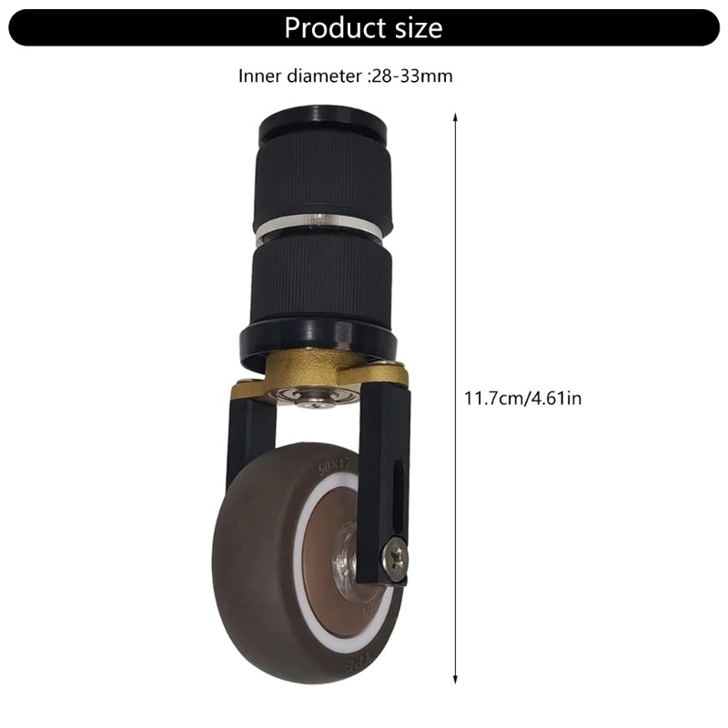 Adjustables Bicycles Training Stabilizers Rotating Wheel Seats Post Accessory