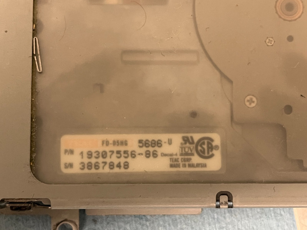 Toshiba Satellite305 cds Floppy Disk Drive