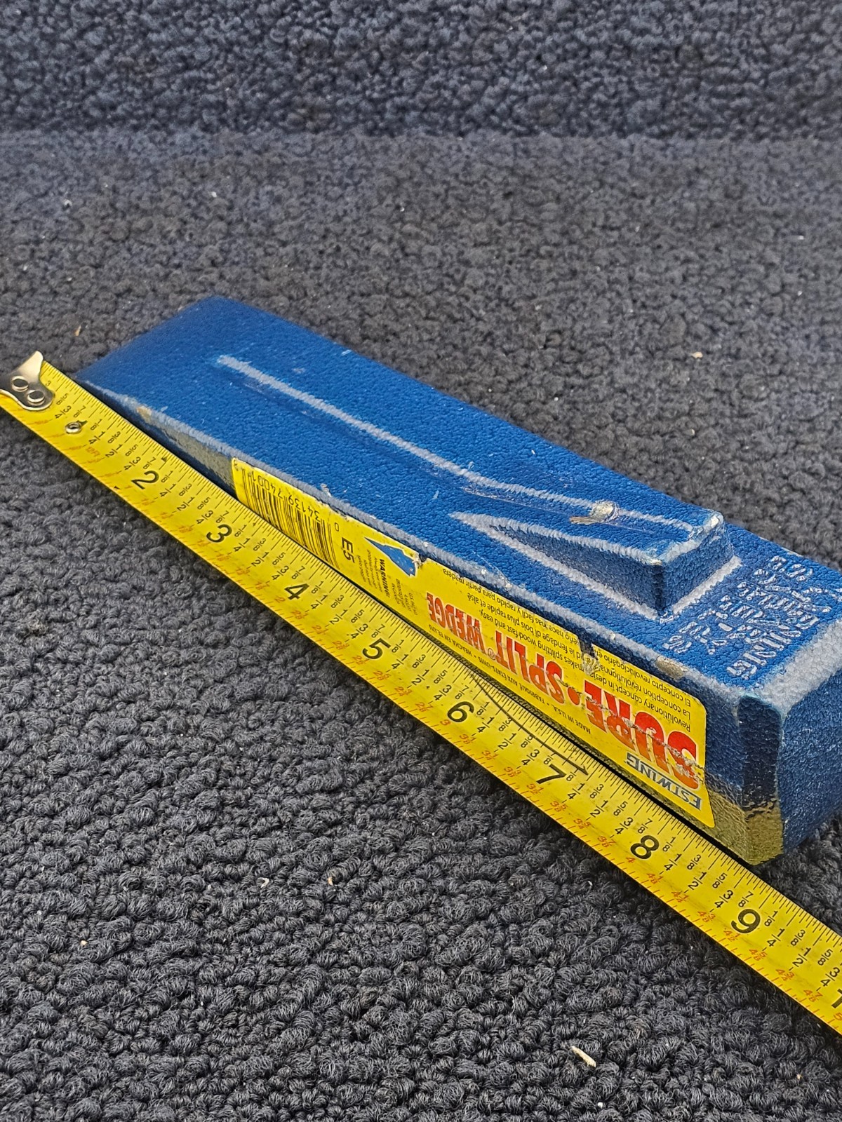 ESTWING E5 Sure Split Wedge Wood Splitting Tool with Forged Steel 5-Pound - Blue
