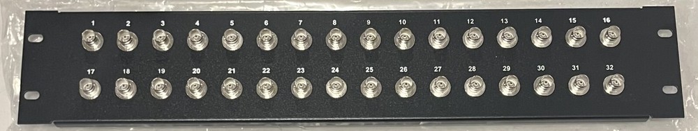 32 BNC Rackmount Panel