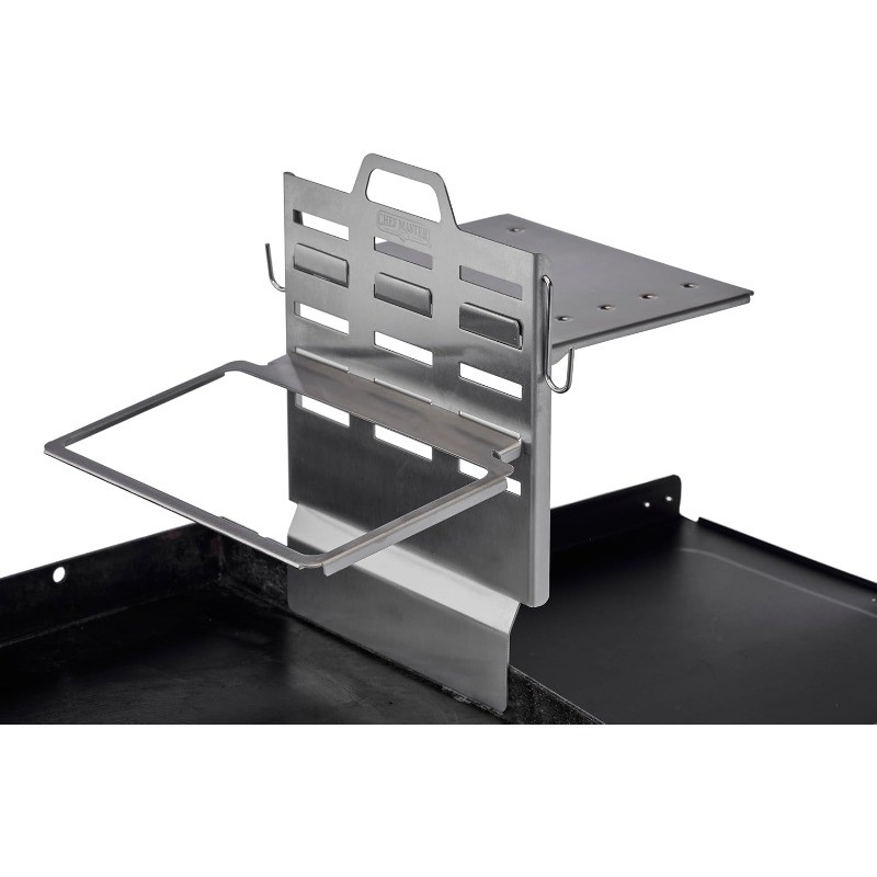 Steam Pan Insert & Adjustable Griddle Shelf Set – Organizer & Condiment Holder