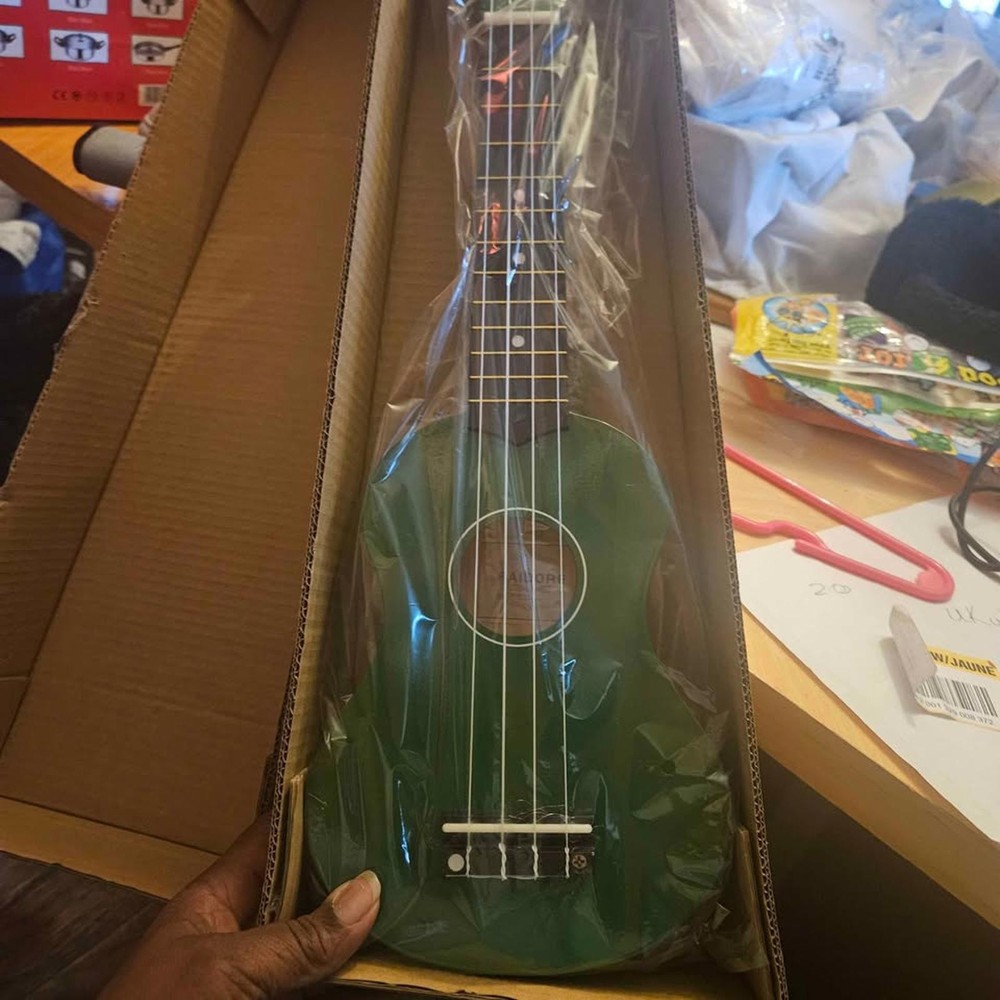 Green Ukulele