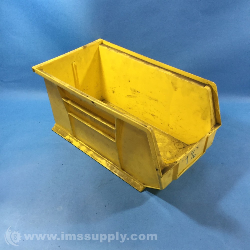 Linbins 30-240 Yellow Plastic Stackable Bin USIP