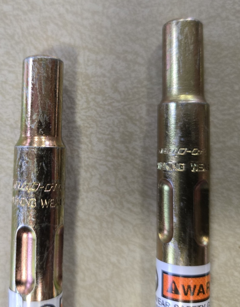 NOS Snap On PH2040 In-Line Air Hammer Mixed Lot of 4 Different Bits Chisel ~ USA