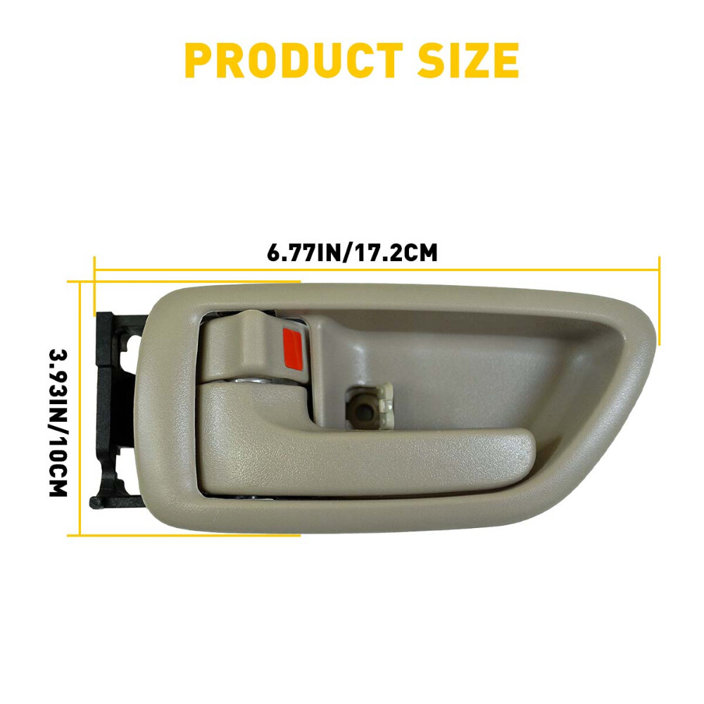 Inside Left Driver Door Handle for Sequoia 01-07 04-06 Tundra Crew Cab EOA