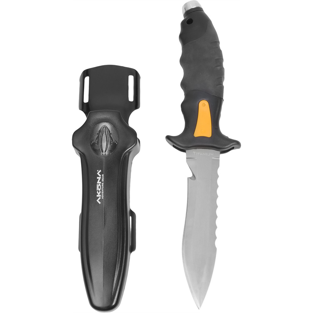 Akona Talon Titanium Medium Drop Point Knife
