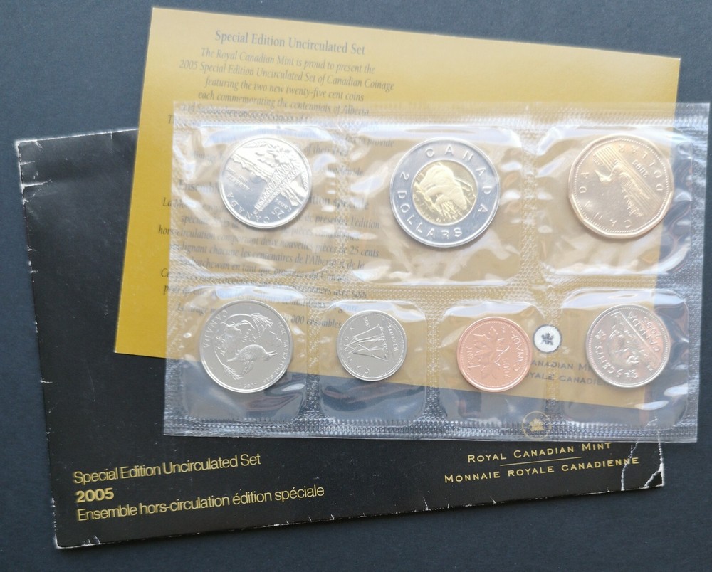 *** 2005 P  CANADA  PROOF  LIKE  ROYAL  MINT  SET *** SPECIAL  EDITION ***